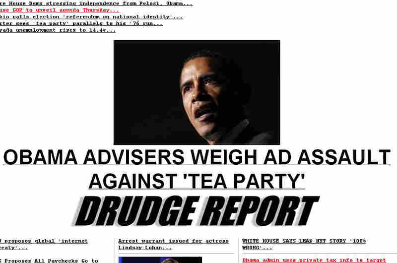 Drudge home page